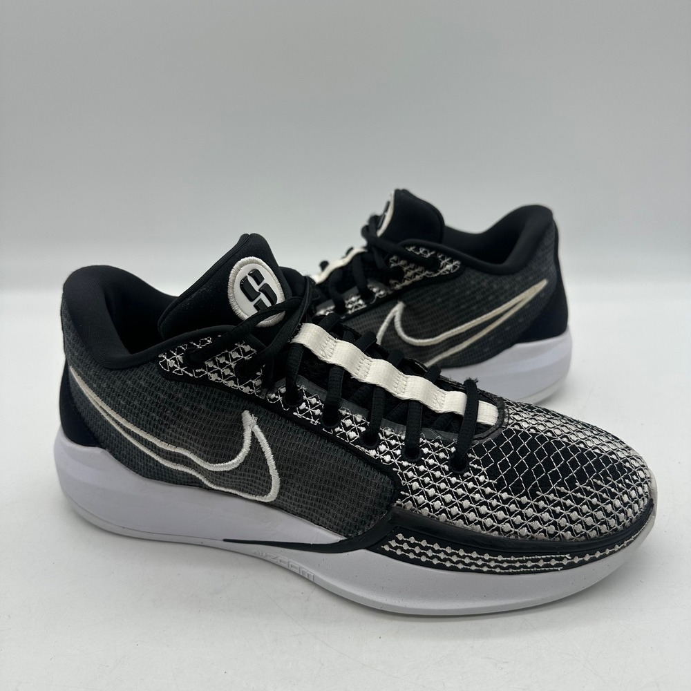 Nike FQ3391-002 Womens Size 8.5 Sabrina 1 TB Black White Oreo Basketball Shoes